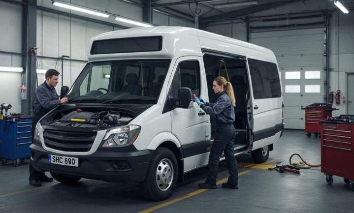 entretien mini bus